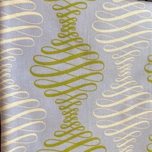 Tula Pink Parisville Spencer Stripe -Mist- half-yard HTF RARE Material Fabric